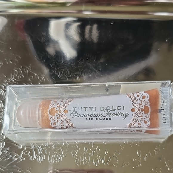 Tutti Dolci Other - New Tutti Dolci Cinnamon Frosting Lip Gloss - Shimmering Gold - Discontinued